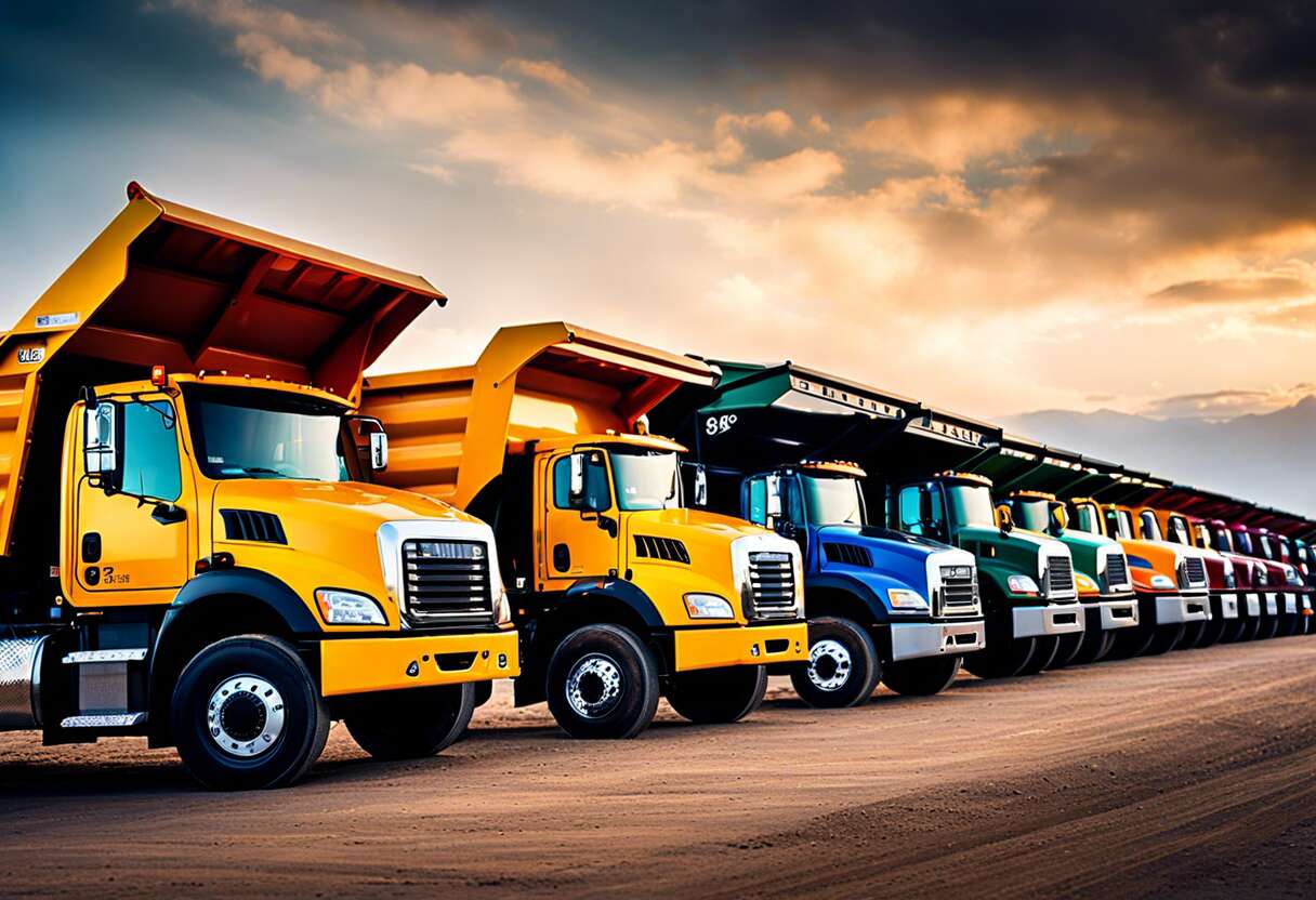 Choisir le bon modèle de camion benne en fonction de ses besoins